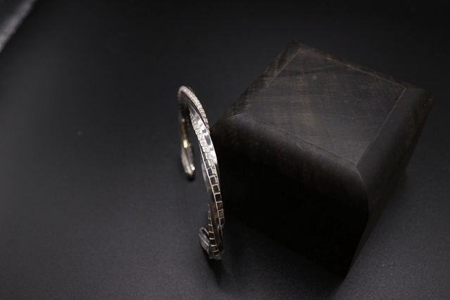 Bracelet "hephaistos" torsadé cubique – Argent 925 & oxydes de zirconium