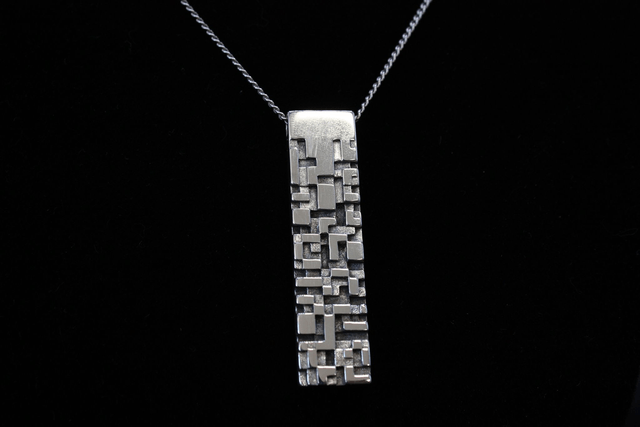 Pendentif “Dédale” – Argent 925