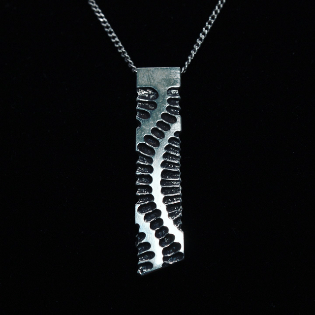 pendentif "ossement " - argent 925