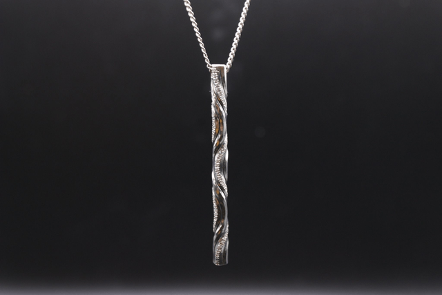 Pendentif "Héphaïstos" - Argent 925 & oxydes de zirconium