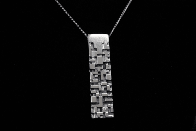 Pendentif “Dédale” – Argent 925